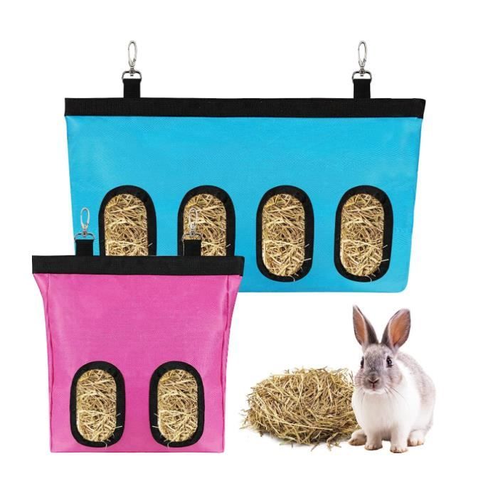 Mangeoire à foin - Non spécifié - 2 Pièces - Tissu Oxford - 4 et 2 Fenêtres - Pour petits animaux