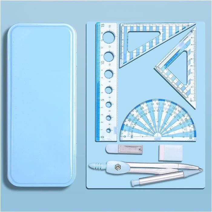 Compasses Protractor Et Compasse Set Compas Set Set School Compass Ecole Math Compass Et