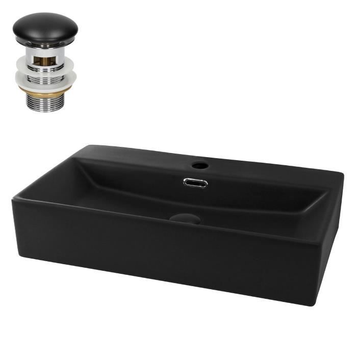 ML Design Vasque Poser Lavabo Salle De Bain 600 X 365 Mm En C ramique ml-design-vasque-poser-lavabo-salle-de-bain-600-x-365-mm-en-c-ramique