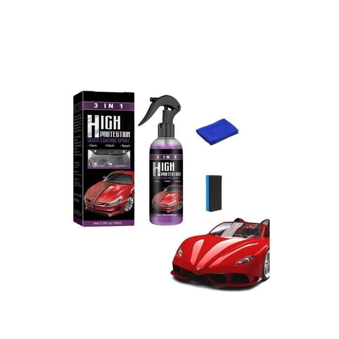 3 en 1 Haute Protection Rapide Car Coat Revêtement Céramique Spray