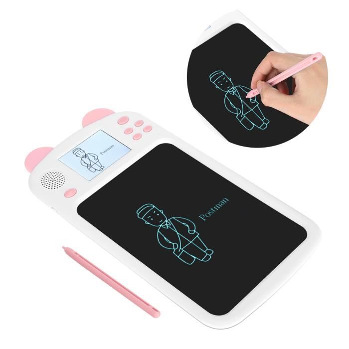 Tablette LCD 8,5 Pouces Pour Enfant – Ardoise Magique Rose – Sans Fil – Neuf