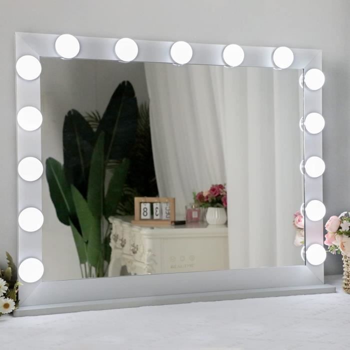 Miroir lumière maquillage lampe LED vanité lumière – Grandado