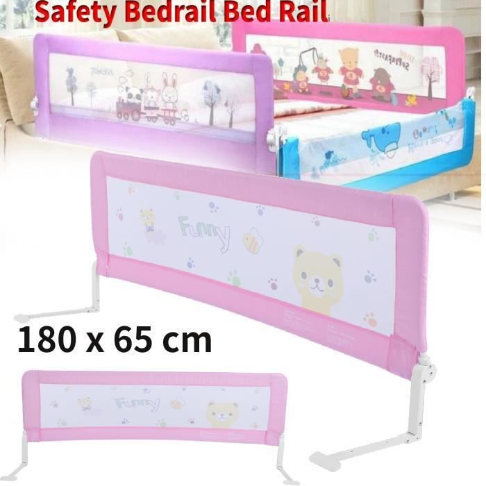 180cm Barriere De Securite De Lit Enfant Barriere De Lit Enfants Bebes Protection Bord De Lit Pour Securite Cdiscount Puericulture Eveil Bebe