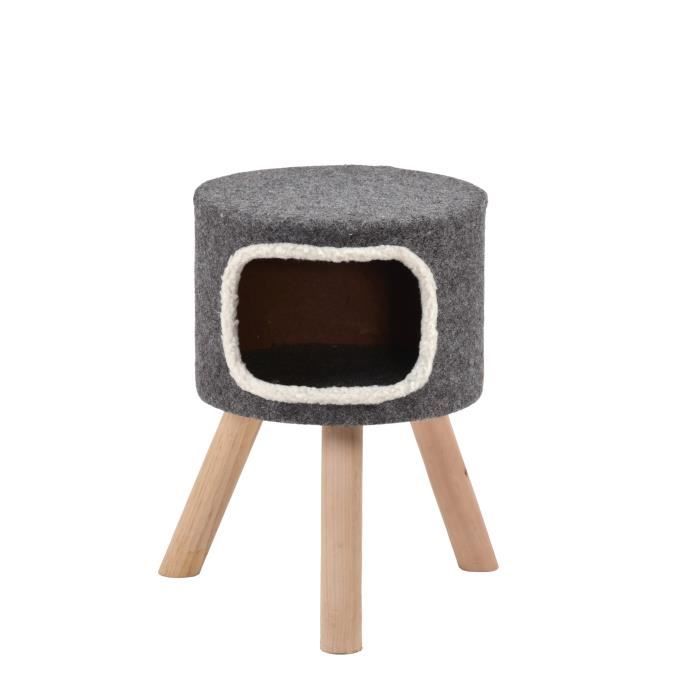 Arbre A Chat Tabouret Easy Silvio Design Achat Vente Arbre A Chat Arbre A Chat Tabouret Easy Cdiscount