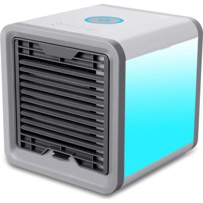 Refroidisseur d'Air Climatiseur Climatiseur Mobile Air Cooler 3 en 1 Ventilateur Climatiseur Humidificateur Purificateur d'air Multi