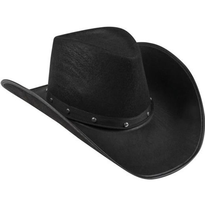 chapeau cowboy noir