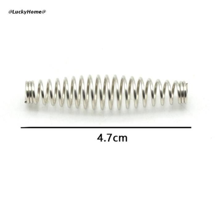 Ressorts D'Extension Galvanisés 2mm - Lot Diamètres 12-25mm, Longueurs 40-350mm, Avec Crochets