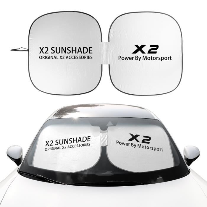 Color : For X1 ZHANGWY Yang Store Cubierta Anti Reflector de Sombrero de Sol Parabrisas para BMW X1 F48 x2 F39 x3 f25 x4 F26 x5 E70 F15 G05 x6 E71 X7 G05 x6 E71 X7 G07 Accesorios
