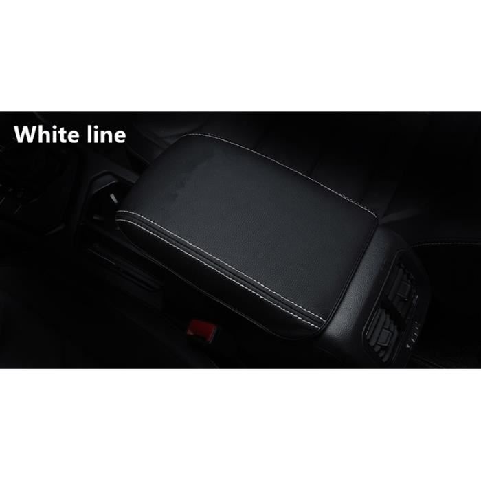 Coussin D'accoudoir Pour VW Tiguan II 2016-2024 - Avec Rangement Et Boîte à Mouchoirs - Protection Cuir PU