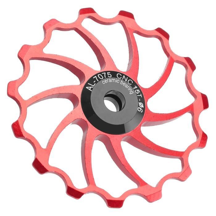 Dérailleur arrière de vélo en fibre de carbone et céramique