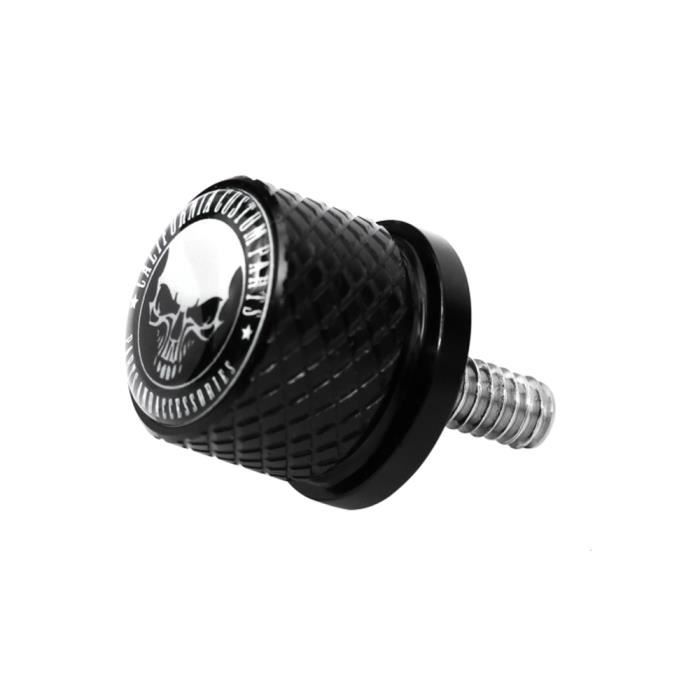 5 noir - Boulon De Selle En Acier Inoxydable Pour Harley Davidson Vis De Fixation De Siège