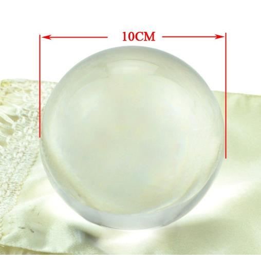 5 Sphères Acrylique Transparentes 40mm - Ornements Uxcell Pour Déco