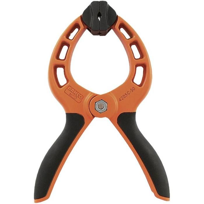 Bahco 420SC-25 - pince à ressort, ouverture 25 mm, mâchoires mobiles pour maintien rapide