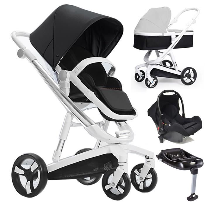Poussette discount duo isofix