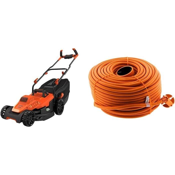 Black & decker BEMW471BH-QS 1600W Electric Lawn Mower Orange