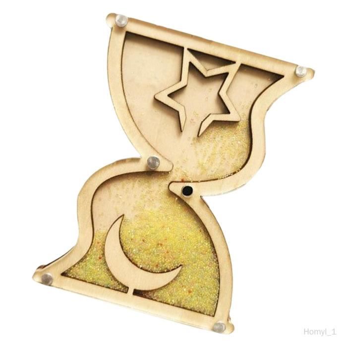 Sablier en bois lumineux Montessori