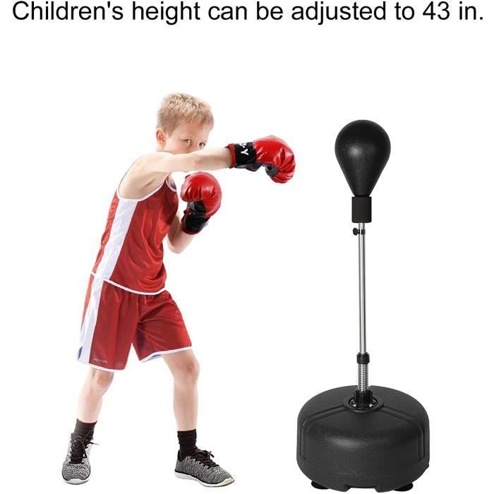 Punching Ball Pour Enfants noir - Avec Gants de Boxe - Cdiscount Sport