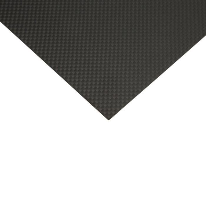 Plaque En Fibre De Carbone 3K - Feuille Plate, épaisseur 0.2mm à 5mm, Pour Projets DIY Et Pro