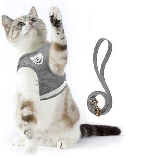 Comparer les prix de MAVURA sangle de poitrine »MAVURAPets harnais pour chat harnais pour chiot ensemble de chat harnais de poitrine gilet pour chat régl