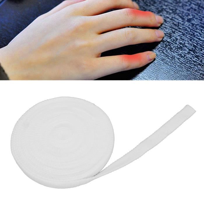Bandage Élastique En Maille Respirant - Découpable à La Taille - Pour Genou, Cheville, Poignet - Confortable & Ajustable - 7