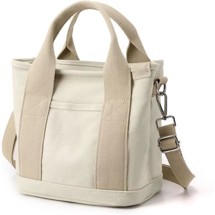 Sac fourre-tout imperméable et décontracté avec fermeture