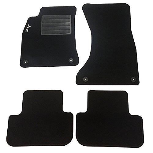 Lupex Shop tpmis2fix _ Juke Tapis voiture en moquette avec logo pour juke avec 2 clips