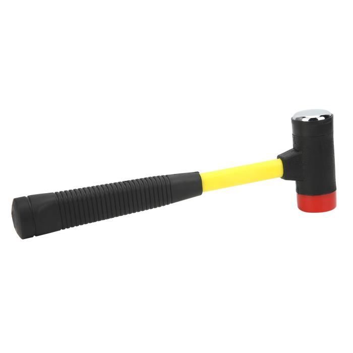 Marteau Anti-Retour C&T – Maillet Souple à Tête Nylon Interchangeable, 50 Mm