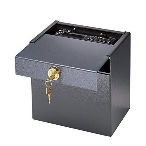Coffre-Fort FAC 9081-EAS Pour Sol - Ouverture Électronique + Clé, Porte 8 Mm | À Enfouir Ou Cacher