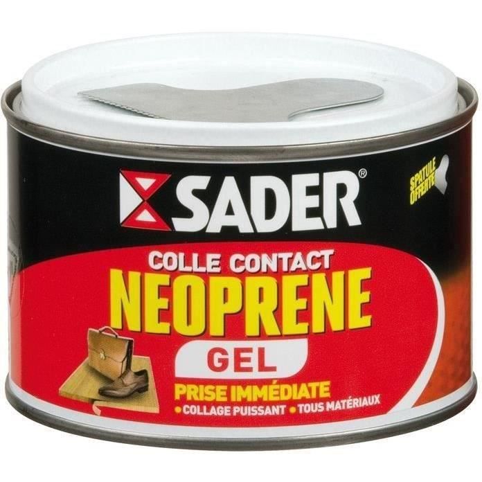 SADER Colle contact néoprène gel - 250 ml
