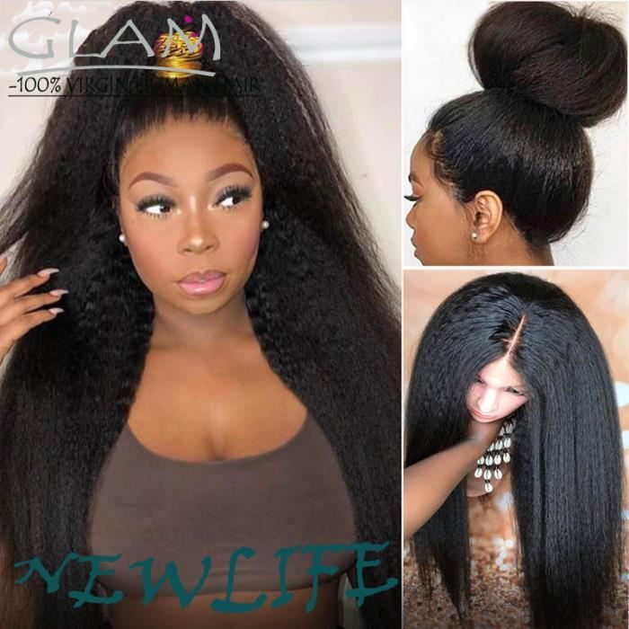 perruque en cheveux naturels