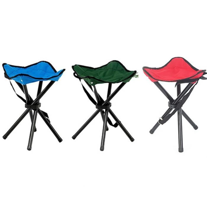 Chaise Pliable De Camping Léger - Poids 900g, Charge 160kg, Tissu Oxford 600D, Idéale Rando, Pêche, Pique-nique - 6
