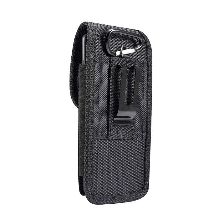 DFV Mobile Étui Housse Clip Ceinture Verticale Simili-Cuir Pour ASUS Zenfone 9 (2022) - Noir