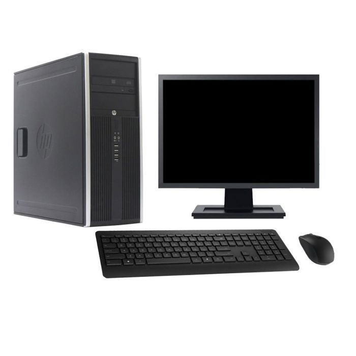 PC Tour HP 8300 Ecran 19 Intel i7-3770 RAM 32Go Disque Dur 2To Windows 10 Wifi - Hewlett packard