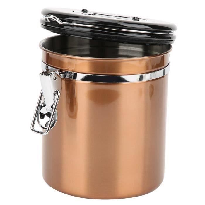 Récipient à Céréales 12L Acier Inoxydable Hermétique - Seau Riz Farine Avec Couvercle