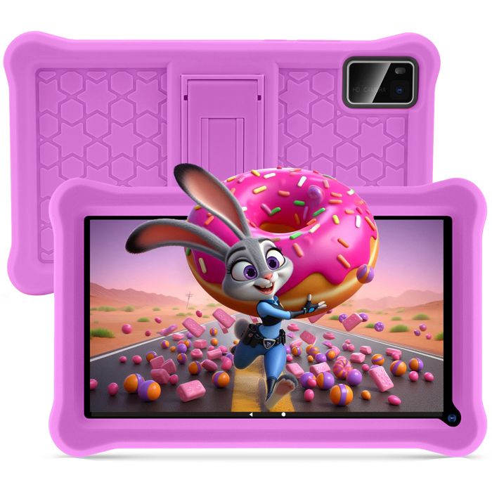 Tablette Enfants 7 PoucesAndroid 11 Tablette64GB ROM HD 1280 * 800 IPS ScreenContrôle ParentalGoogle Playstore certifié