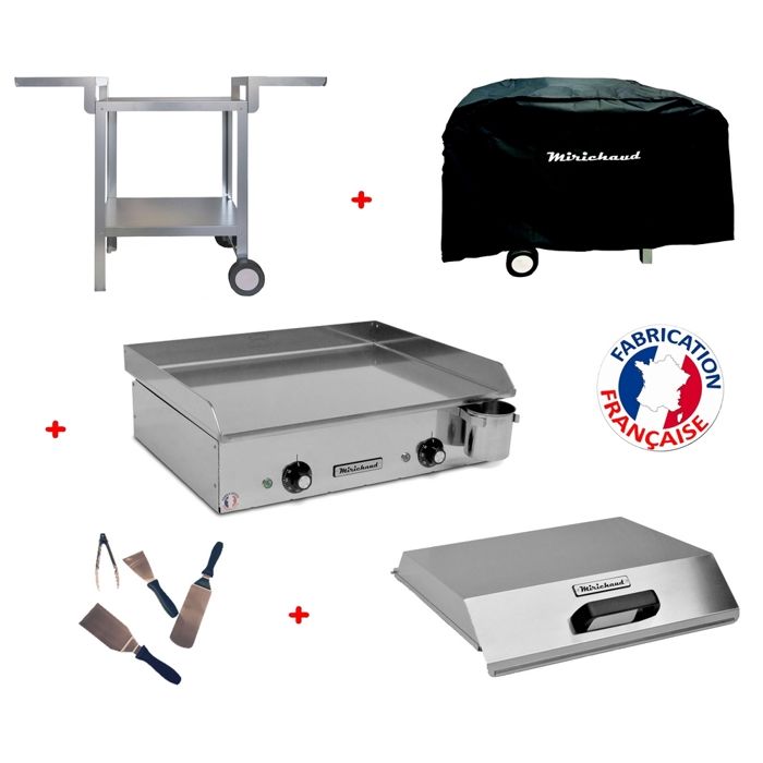 Pack plancha électrique NEO E530 + Chariot + accessoires - PLANCHAELEC
