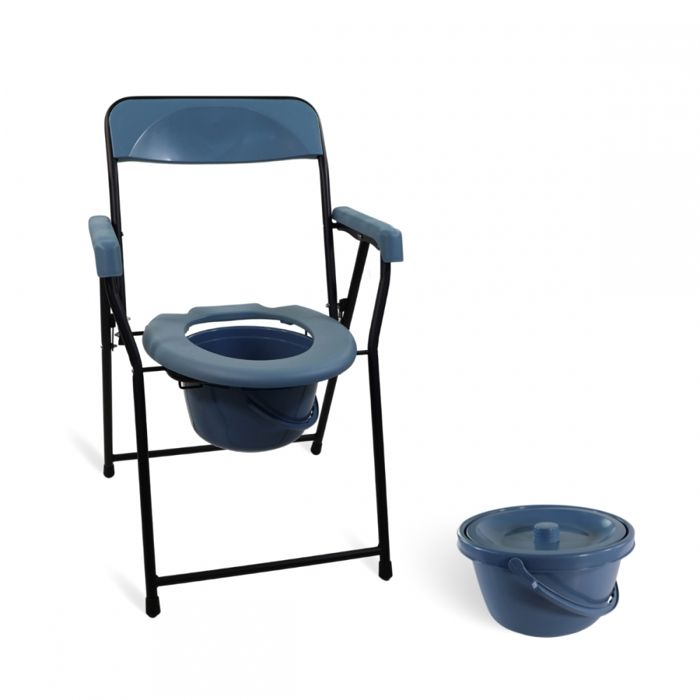 Chaise percée toilette Alustyle 4 en 1 Herdegen - Medical Domicile