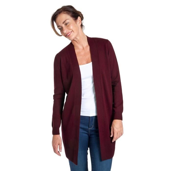 Gilet femme prune Clearance