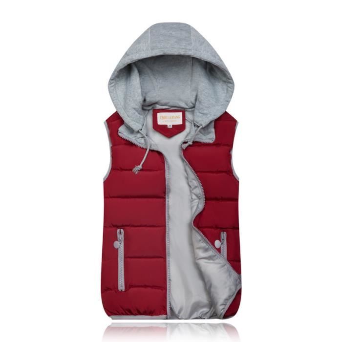 Veste Trapper En Cuir - Capuche Amovible, Rembourrée - Taille S - Neuf Avec étiquettes - Marron