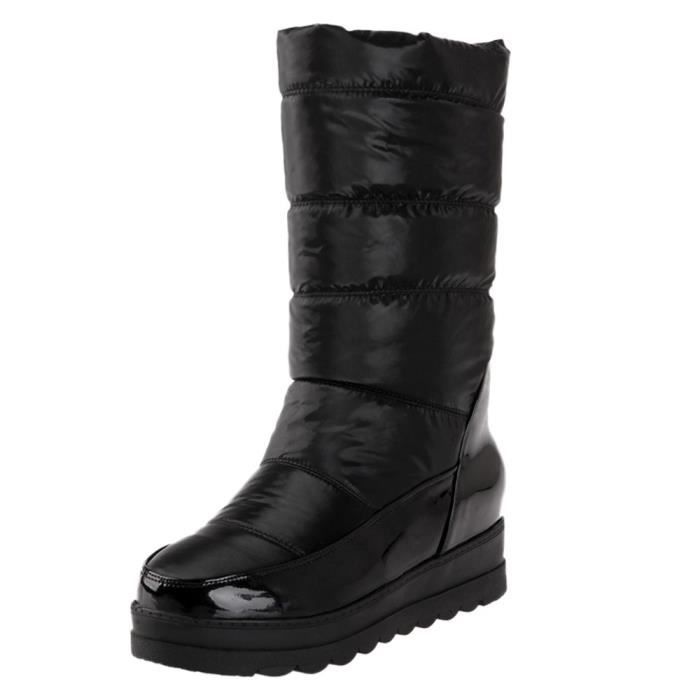 bottes fourrées skechers pour femme