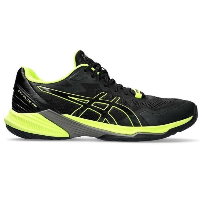 Chaussures de Handball ASICS Sky Elite Ff 2 - Noir Jaune - GEL - Rearfoot Gel - Cushioning System
