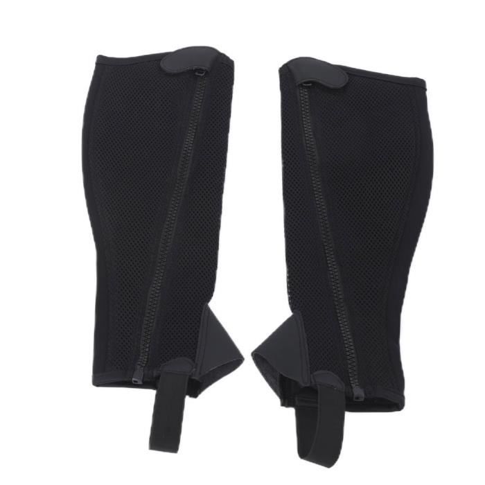 Demi-chaps Ariat Cuir Noir Et Suède – Taille T, Unisexe, Occasion Taiwan