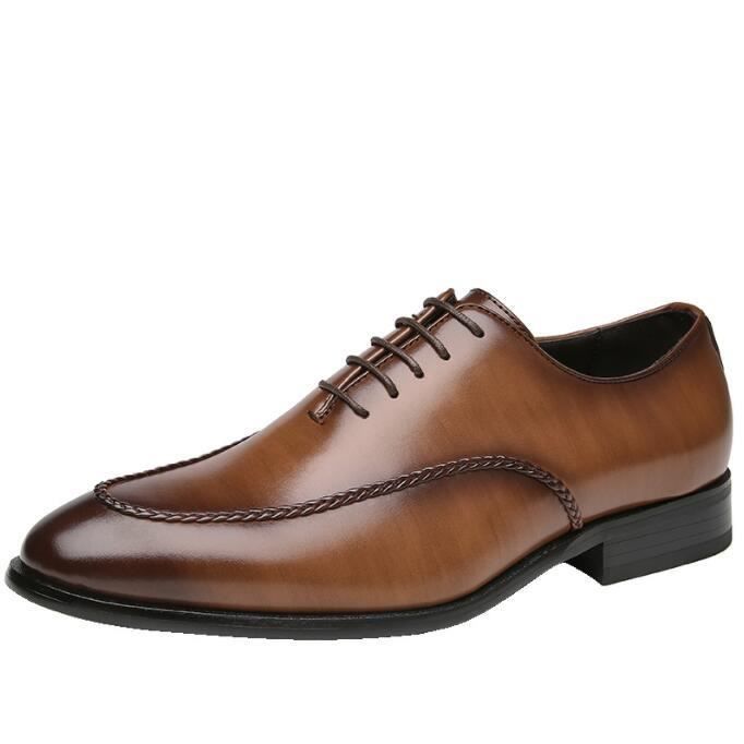 Richelieu Homme Cuir Marron Marque Mod le l gance et