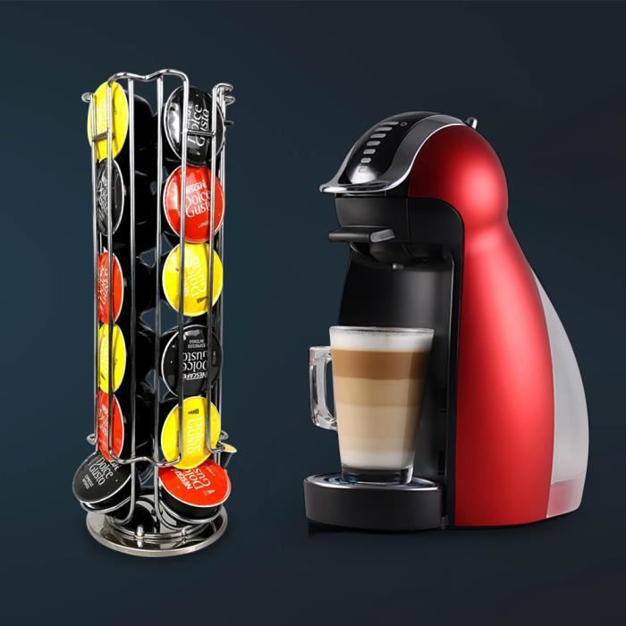 DOLCE GUSTO Porte-capsules de café rotatif 24 capsules - Cdiscount