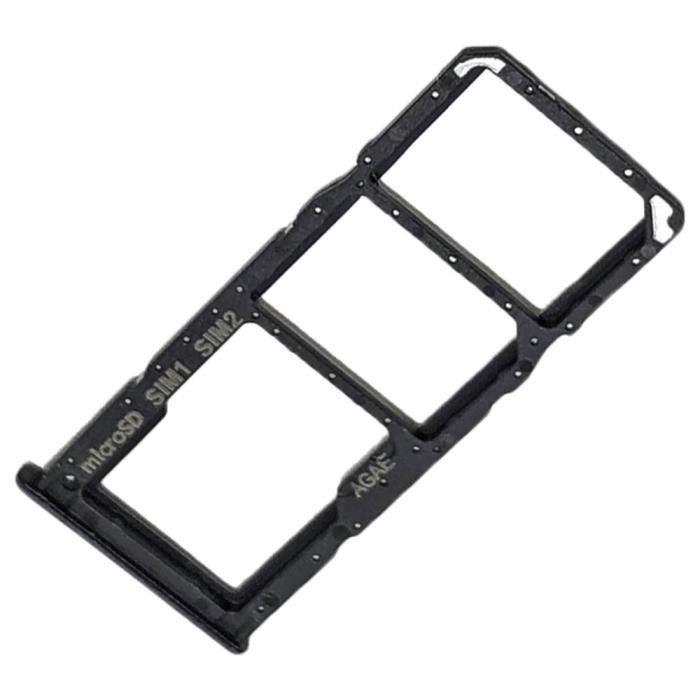 Tiroir Carte Dual SIM et Support Micro SD pour Samsung Galaxy A71 Piece de Remplacement Original - vue 2