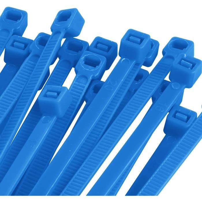 OSXCAUES Nylon-Kabelbinder – 100 Stück, 200mm Lang, UV-beständig & Robust (22kg Zugfestigkeit)