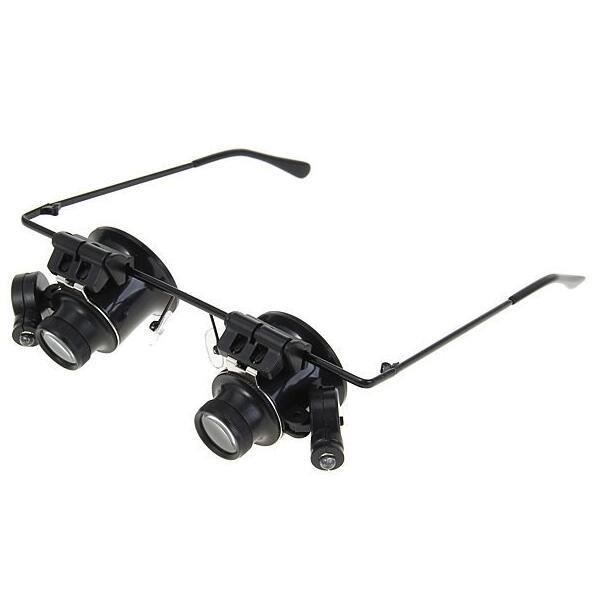 STOEX® Loupe Horloger Éclairante LED Pour Réparation Micro