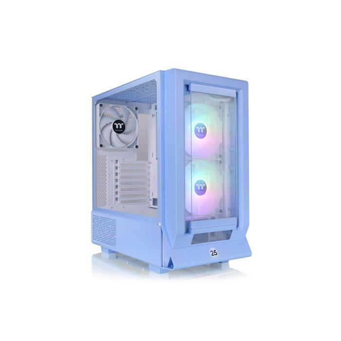 Boîtier PC Tour Médian - Thermaltake - Ceres 350 MX - RGB - Hydrangea Blue - E-ATX