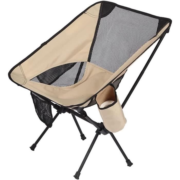 Chaise pliante Portable, siège léger pour Camping ... - Grandado