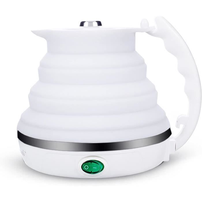 Bouilloire De Voyage Pliable électrique - Portable, Multifonction - Pour Chauffer Eau, Lait, Soupe - Idéale Voyages, Camping - 6